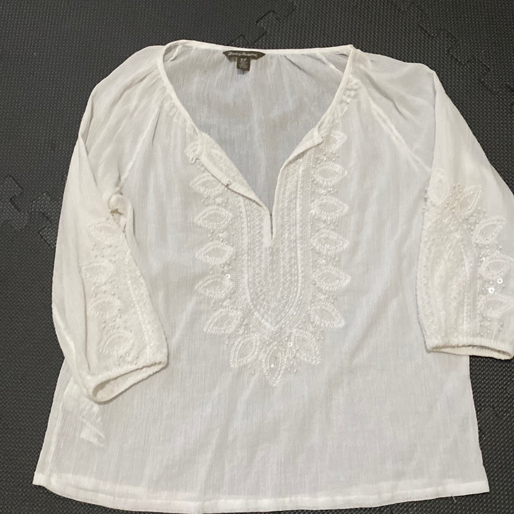 Tommy Bahama Gauze Top